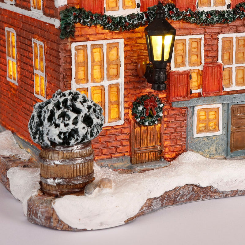 LuVille Kerstdorp Miniatuur Grachtenpand