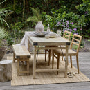 Limewash eettafel inklapbaar