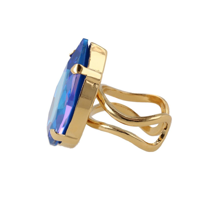 Eva Ring Bermuda Blue