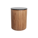 Langkawi bijzettafel marmer zwart