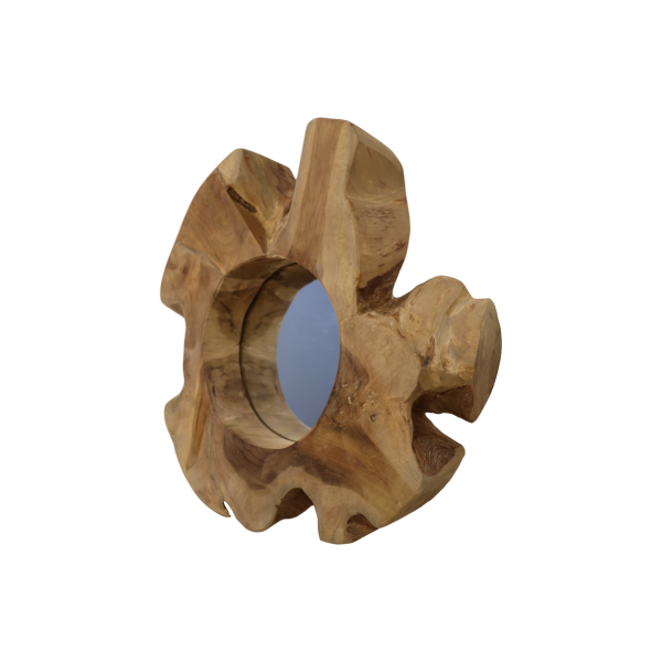 Spiegel Kecik Naturel Teak