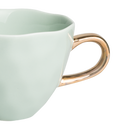 Good Morning cup Cappuccino / Tea Celadon (set 4)
