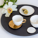 Good Morning plate Ø14 cm gold (set 4)