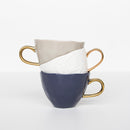 Good Morning cup Cappuccino / Tea Gray Morn (set 4)