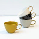 Good Morning cup Cappuccino / Tea Amber Green (set 4)