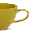 Good Morning cup Cappuccino / Tea Amber Green (set 4)