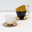 Good Morning cup Cappuccino / Tea White (set 4)