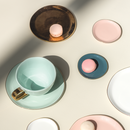 Good Morning plate Ø9 cm Old Pink (set 4)