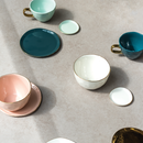 Good Morning plate Ø9 cm White (set 4)
