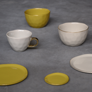 Good Morning plate Ø17 cm Amber Green