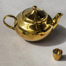Teapot Gold Good Morning