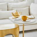 Teapot Gold Good Morning