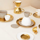Good Morning plate Ø17 cm Gray Morn (set 4)