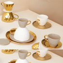 Good Morning plate Ø17 cm Gray Morn (set 4)