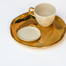 Good Morning breakfast plate Ø21,5 cm Gold (set 4)