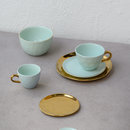 Good Morning breakfast plate Ø21,5 cm Gold (set 4)