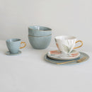Good Morning breakfast plate Slate (set 4)