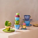 Good Morning cup Espresso Gold (set 4)
