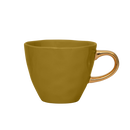 Good Morning cup Coffee Amber Green (set 4)