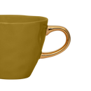 Good Morning cup Coffee Amber Green (set 4)