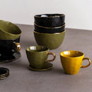 Good Morning cup Espresso Fir Green (set 4)