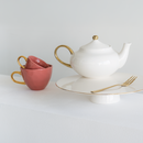 Good Morning cup Cappuccino / Tea Brandied Apricot (set 4)