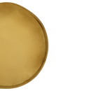 Good Morning plate Ø9 cm Gold (set 4)