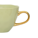 Good Morning cup Cappuccino / Tea Pale Green (set 4)