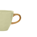 Good Morning cup Coffee Pale Green (set 4)