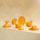 Good Morning cup Cappuccino / Tea Caramel (set 4)