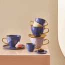 Good Morning cup Espresso Purple Blue (set 4)