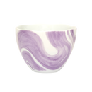 Good Morning cup Cappuccino / Tea Emerald Violet (set 4)