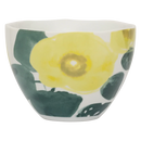 Good Morning cup Cappuccino/Tea Floral Art, Limelight