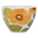 Good Morning cup Cappuccino/Tea Floral Art, Caramel