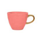 Good Morning cup Coffee Burnt Coral