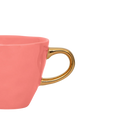 Good Morning cup Coffee Burnt Coral