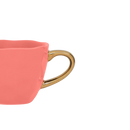 Good Morning cup Espresso Burnt Coral