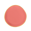 Good Morning plate Ø9 cm Burnt Coral (set 4)