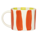 LINDA. x UNC mug Tazza with printed stripes (set 4)