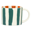 LINDA. x UNC mug Tazza with printed stripes (set 4)