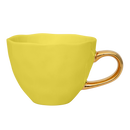 Good Morning cup Cappuccino/Tea and Plate Lime light in gift pack