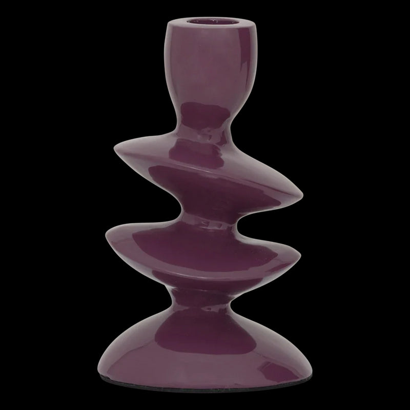 Urban Nature Culture Candle holder Tove, Prune