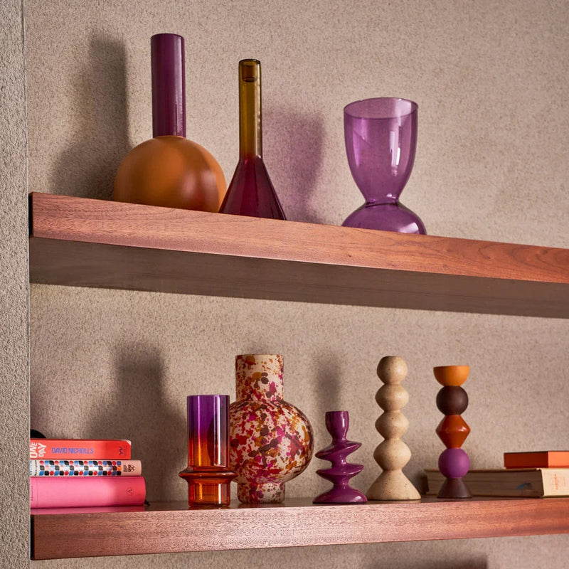 Candle holder Tove, Prune
