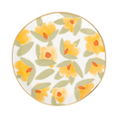 Good Morning plate, Ø17 cm Lilja, Daylily (set of 2)