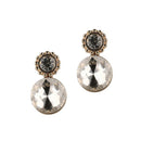 Ophelia Earpins Crystal - Gold