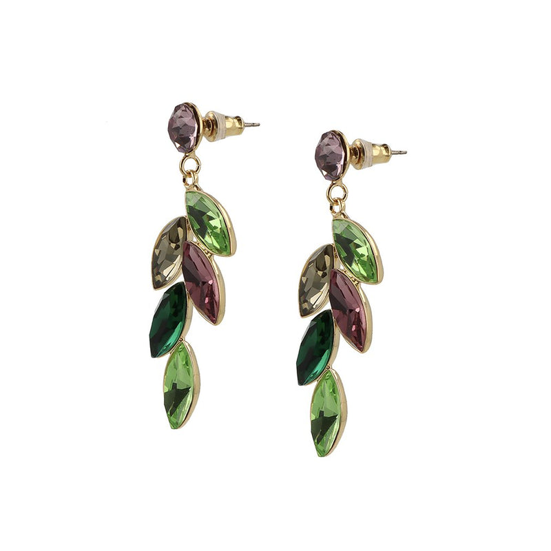 Blossom Leaf Earrings - Big