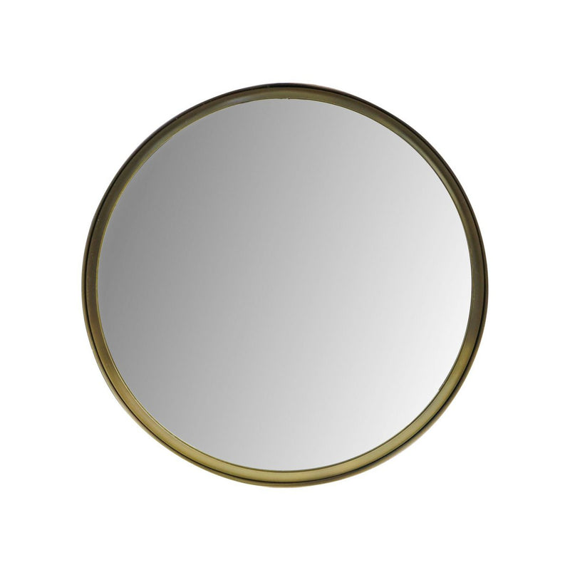 HSM Collection Ronde Spiegel Goud Metaal L