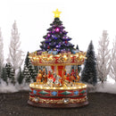 Kerstdorp Carousel Meerkleurig
