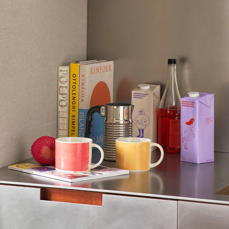 Mug Tazza Peach Pink