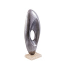 Kellaine Nickel Casted Alu Statue Travertine Base